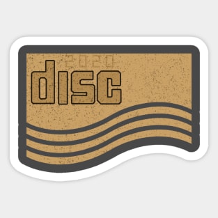 Disc random design Sticker